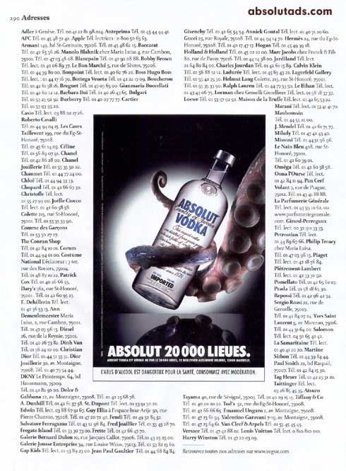 Absolut 20 000 Lieues