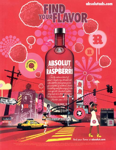 Absolut Find Your Flavor