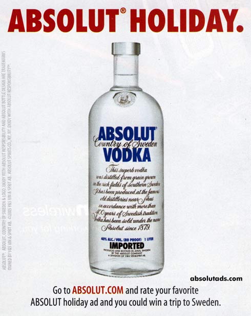 Absolut Holiday