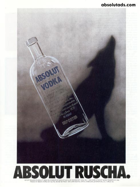 Absolut Ruscha